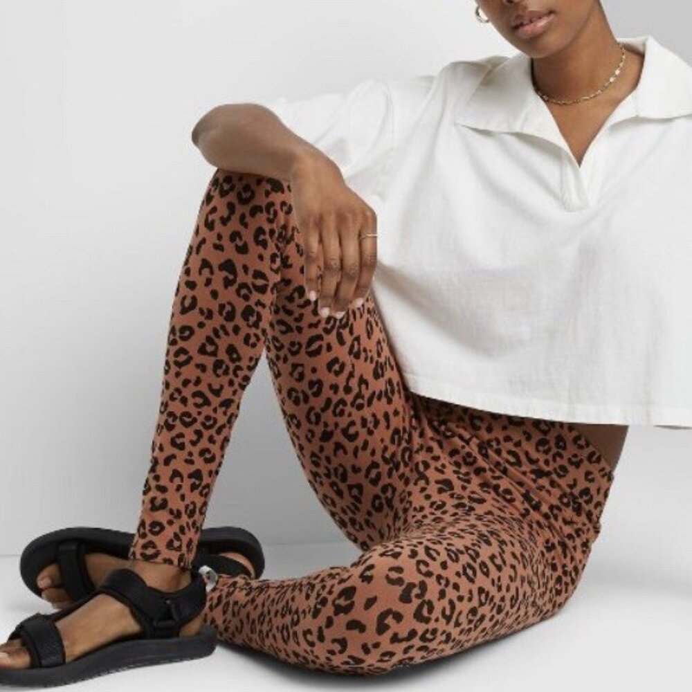 LAST CHANCE - NWOT Wild Fable Leopard Leggings, Medium